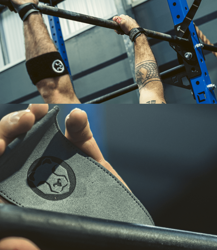 Gymnastic Hand Grips V3 + FREE Mammal V2 Wrist Bands - Mammal Strength