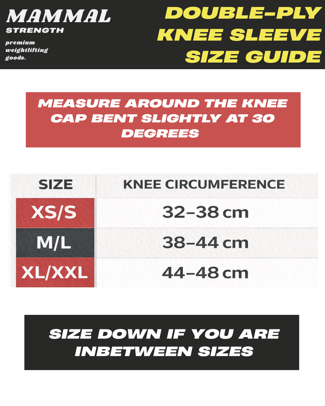 Complete Knee Sleeve Bundle - 7mm + 5mm + 3mm Double Ply - Mammal Strength