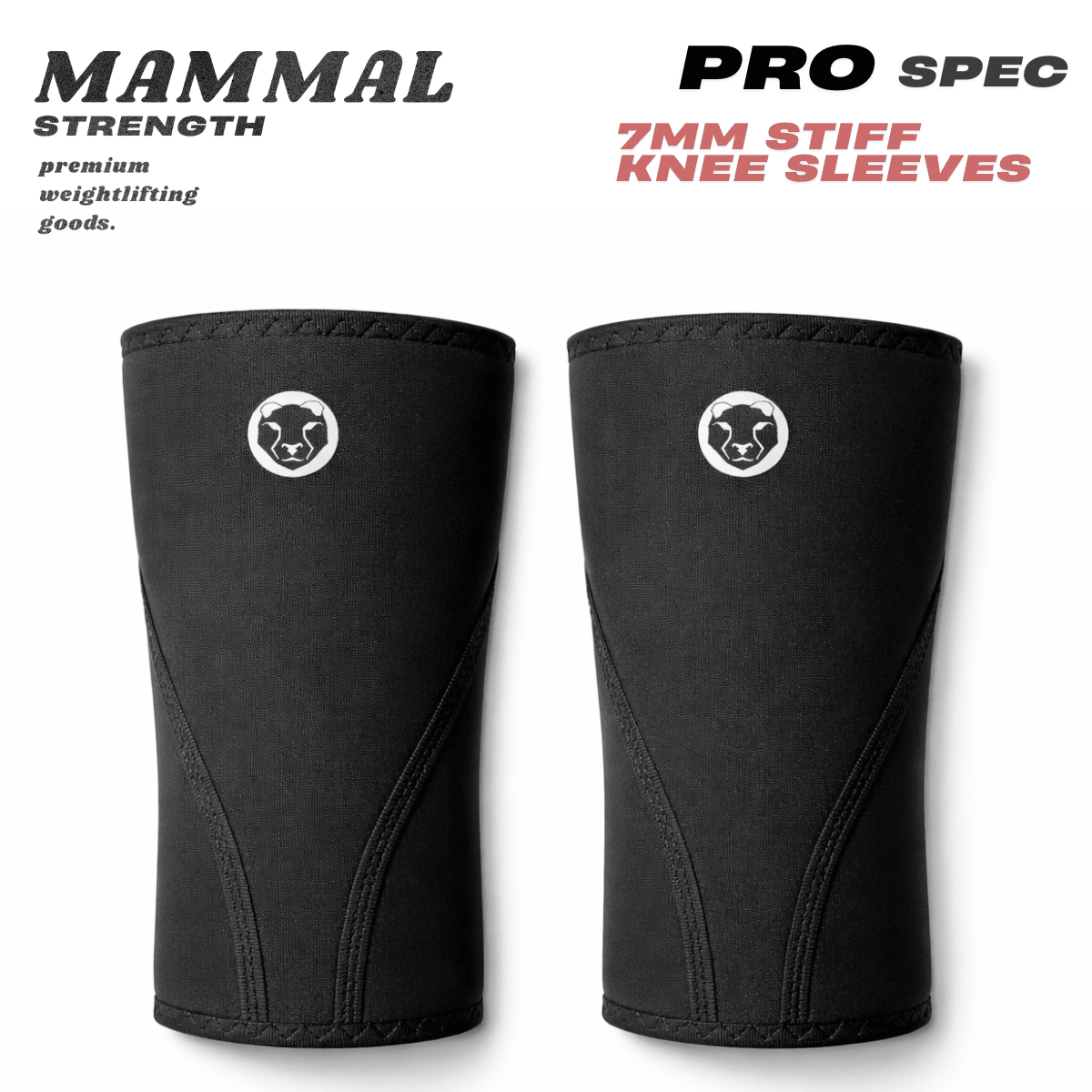 Mammal Stiff Knee Sleeves - PRO - Mammal Strength