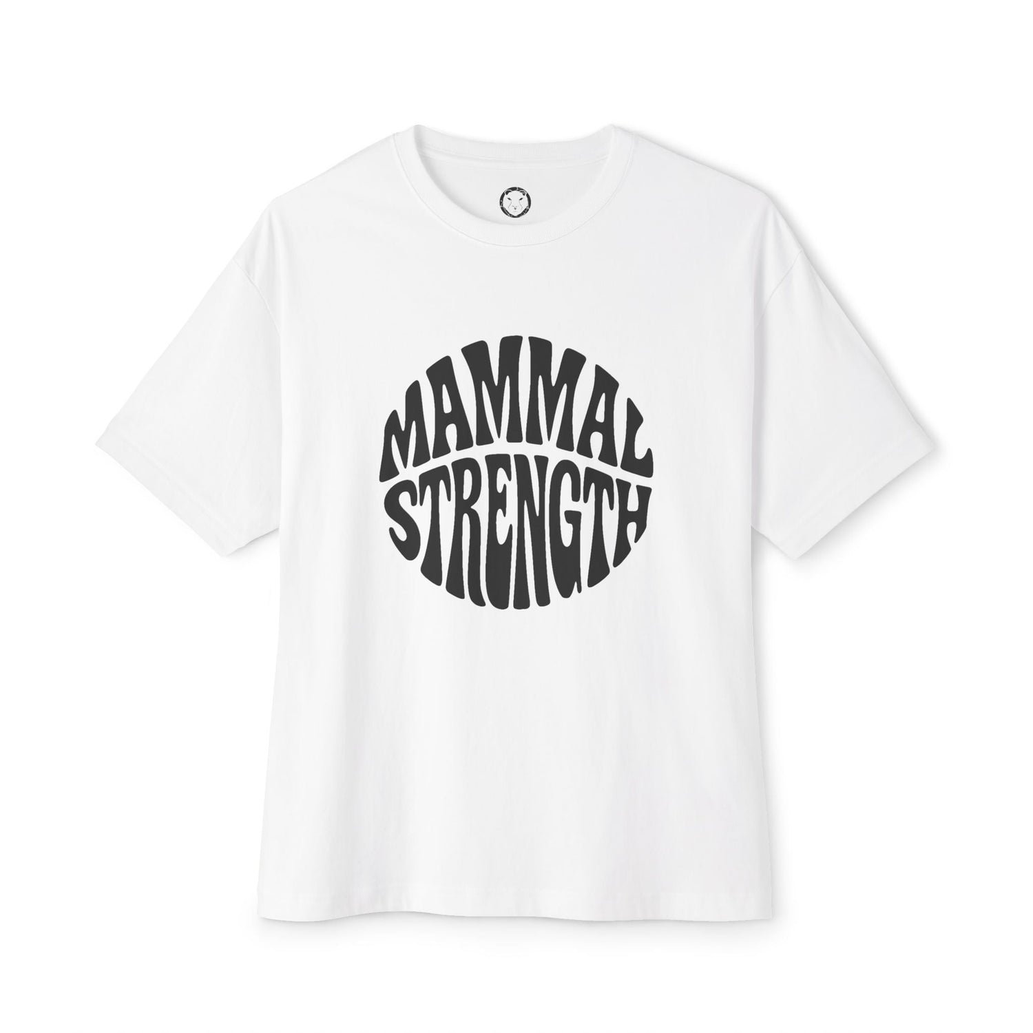 NEW: Mammal Strength Oversized Boxy Fit Tee - Mammal Strength