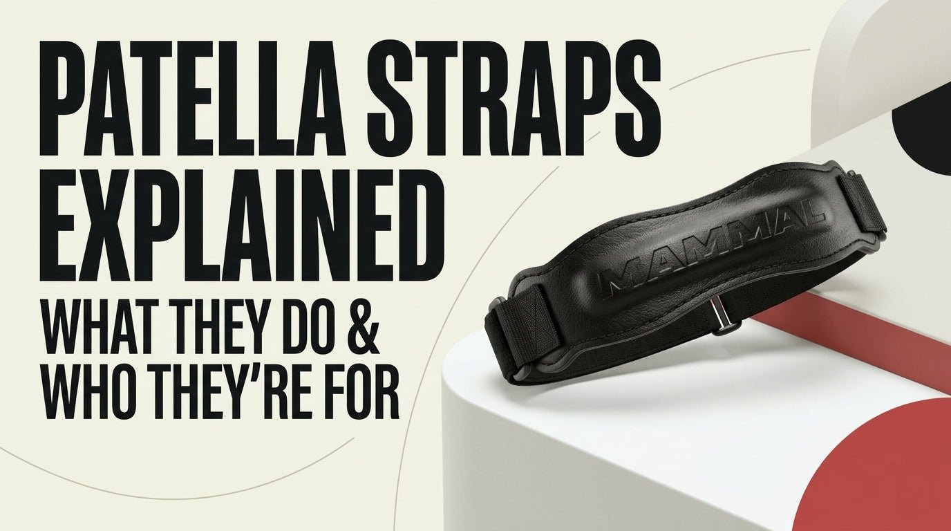 Patella Straps Explained - What They Do and Who They Are For - Mammal Strength 