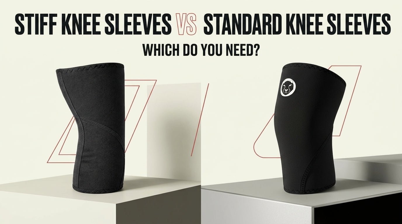 Stiff Knee Sleeves vs Standard Knee Sleeves - Which Do You Need? - Mammal Strength 