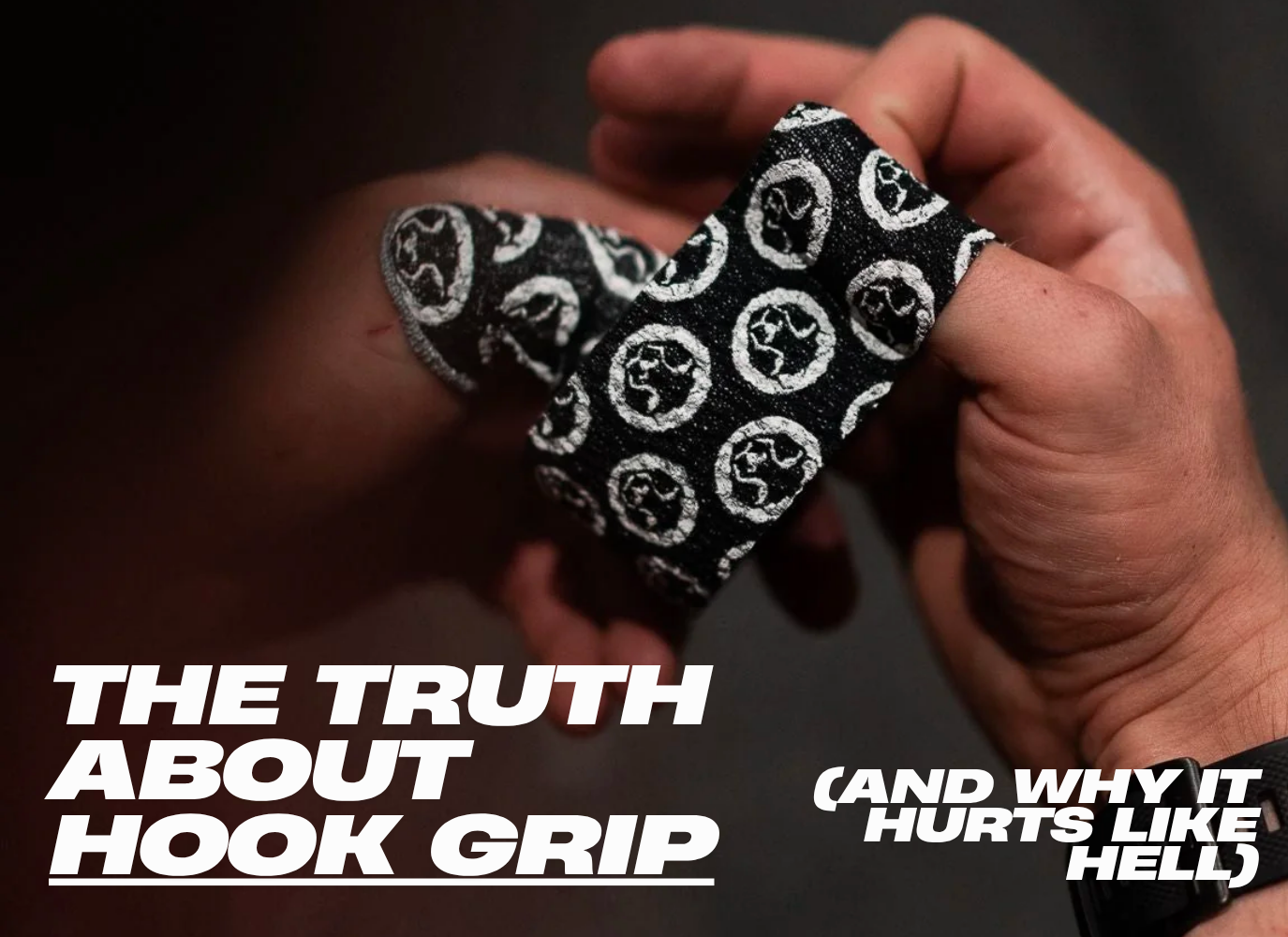 Hook grip killing your thumbs? Discover why it hurts, how tape helps, and the best Mammal Tape for Olympic lifting