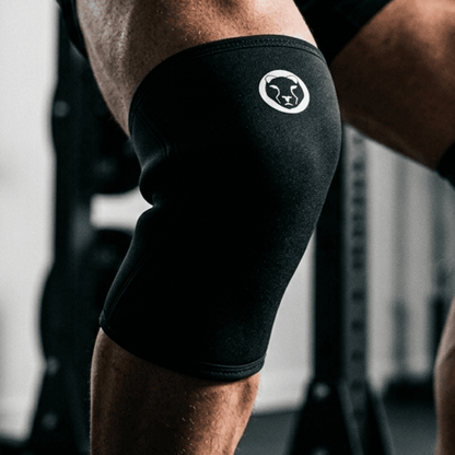 V3 7mm straight cuff knee sleeves for CrossFit Olympic lifting and squats – Mammal Strength