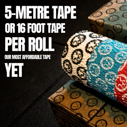 Mammal Tape 5-Metre Rolls - Thumb &amp; Weightlifting Tape