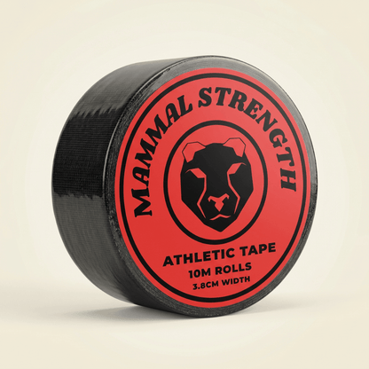 Zinc oxide athletic sports tape 10m x 3.8cm for strapping and joint support – Mammal Strength
