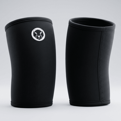 V3 7mm straight cuff knee sleeves for CrossFit Olympic lifting and squats – Mammal Strength