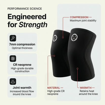 Mammal V3 7mm Knee Sleeves - Mammal Strength
