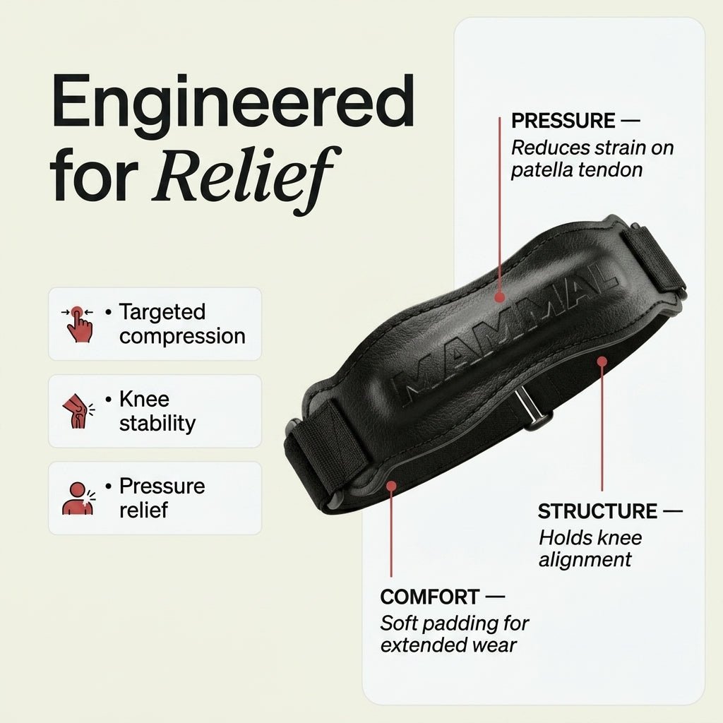 Patella knee support straps for runner&
