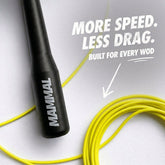 Mammal Speed Skipping Rope minimal white annotations infographic