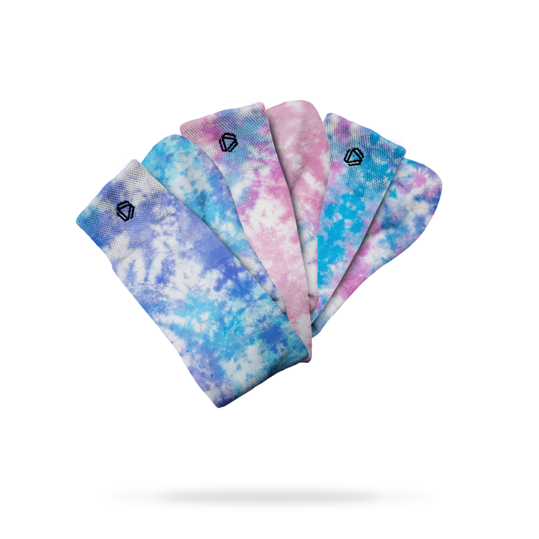Tie dye weightlifting socks bundle for training and gym wear – Mammal Strength