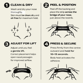 How to use Mammal Nasal Tape Strips — step by step application guide