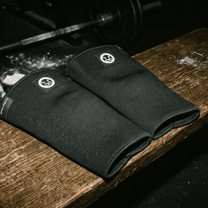 3mm double ply knee sleeves for powerlifting squats and competition – Mammal Strength