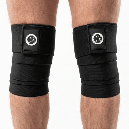 Weightlifting knee wraps for powerlifting squats and maximum joint compression – Mammal Strength