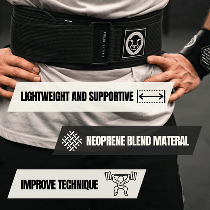 Mammal Strength "5 Neoprene Weightlifting Belt - Mammal Strength