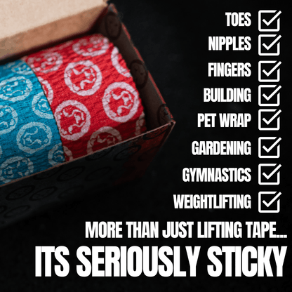 Mammal Tape 2.0 - 5 - Metre Rolls - Thumb &amp; Weightlifting Tape (3 - Pack) (Other International) - Mammal Strength