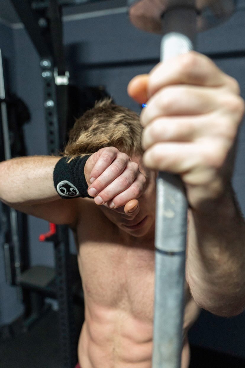 Wrist sweatbands pair for CrossFit and high-intensity training – Mammal Strength